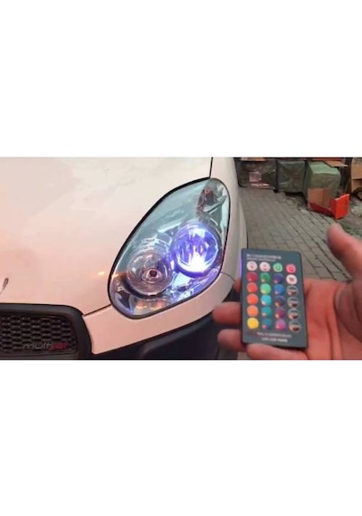 Uzaktan Kumandalı 18 Led Renk Değiştiren T10 Çakarlı Park Ampulu N11.1331