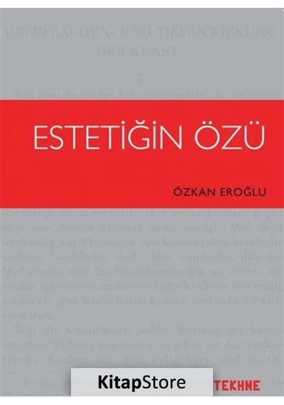 Estetiğin Özü / Özkan Eroğlu
