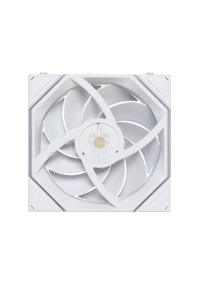 Unı Fan Tl Flex Kablosuz Fan, Argb - 120mm, Beyaz