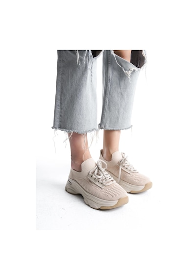 Kadın Rocco Ten Triko Spor Ayakkabı & Sneaker Ten 2 Ten