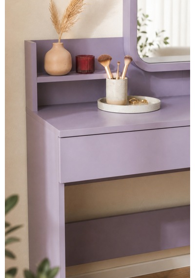 Goodnight Home Armon Mini Makyaj Masası Kare Aynalı 90x80x40 Cm Modern Tasarım Pembe - 914330182 Pembe Goodnight Home Armon Mini Makyaj Masası Kare Aynalı 90x80x40 Cm Modern Tasarım Pembe - 914330182 Pembe