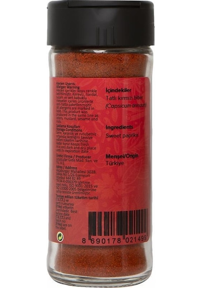 Hayfene Tatlı Kırmızı Biber 45 G