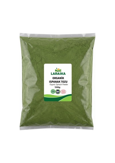 Organik Ispanak Tozu 500g Organic Spinach Powder