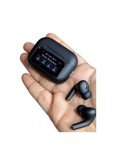 Mey İthalat Yeni Nesil Anc Özellikli Çhassasiyet Cevaplayan Dokunmatik Ekranlı Bluetooth Kulaklık Siyah Diğer