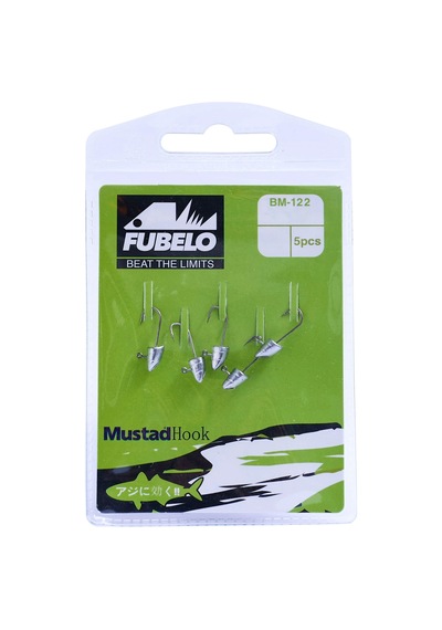Fubelo Spike Head 5 Adet Jig Head 2 Gr - 10 No