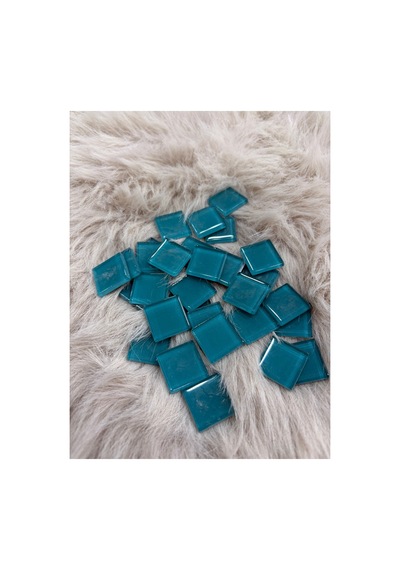 Sanatsal Kristal Mozaik Ks-22 23x23mm Koyu Turkuaz 250gr