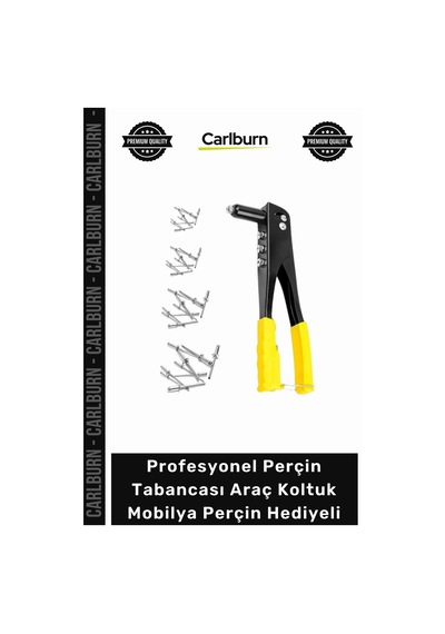 Özel Üretim Çelik Gövde Montaj Profesyonel Perçin Tabancası Araç Koltuk Mobilya Perçin Hediyeli