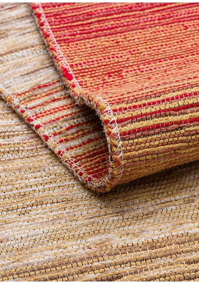Kutnu Kılım Modern Ombre Renk Geçişli Yıkanabilir Çift Taraflı Kilim Çok Renkli - Turuncu Kutnu Kılım Modern Ombre Renk Geçişli Yıkanabilir Çift Taraflı Kilim Çok Renkli - Turuncu