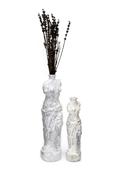 MİSSİ BÜYÜK MERMER DESENLİ VENÜS VAZO(33 CM)