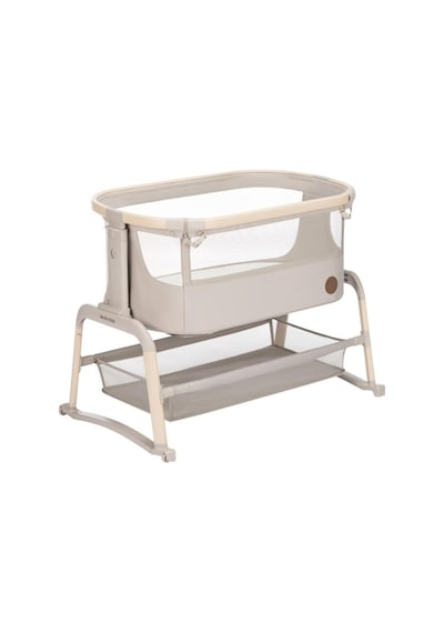 Maxi-cosi Iora Air Sallanabilen Ahşap Görünümlü Anne Yanı Beşik Beige Eco Bej