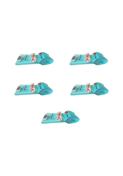 Plastik Turkuaz Renk Kaşık - Parti Davet Piknik Çorba Yemek Kaşığı - 18 Cm. - 25 Adetlik 5 Paket