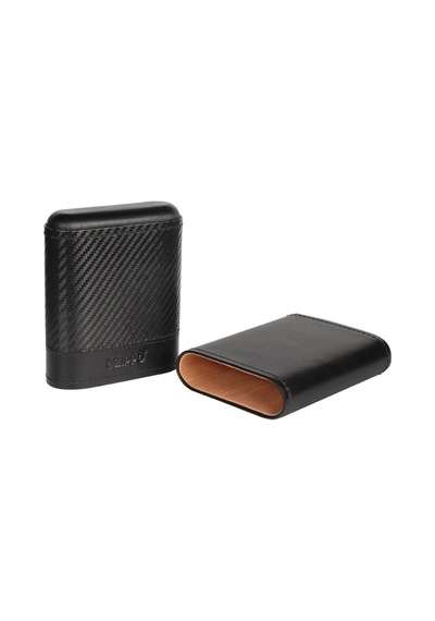 Zippo Carbon Range Deri Puro Kılıfı Seyahat Tipi - Siyah