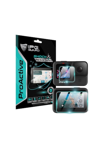 Gopro Hero10 - Hero12 Kamera İçin 9h Nano Ipg Ipg Proactive Ekran Koruyucu 2 Adet