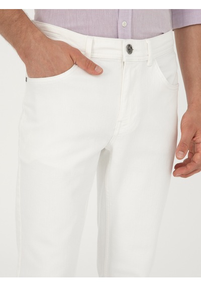 Cacharel Erkek Beyaz Pantolon Jean 50293296-vr013