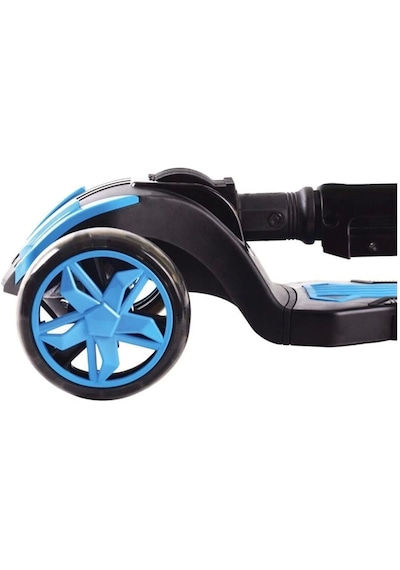 Furkan Cool Wheels Combo Scooter Oturaklı Mavi Çok Renkli