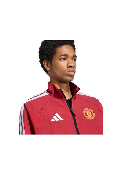 Adidas Erkek Ceket "manchester United Home Anthem Jacket" Kv6731 Kırmızı