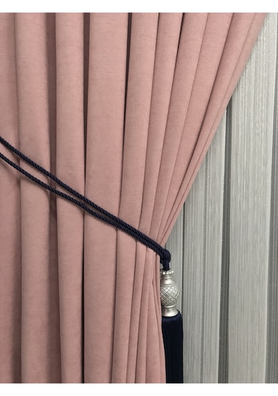 Ada Fonluk Gül Kurusu Tek Kanat 1/2,5 Orta Sık Pile Pembe