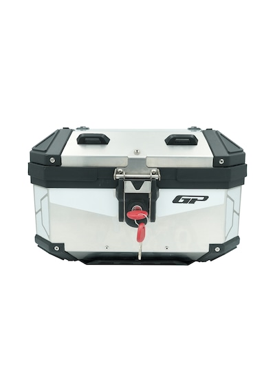 Gp Kompozit Base Universal 27 Lt Alüminyum Motosiklet Çantası Gri Diğer