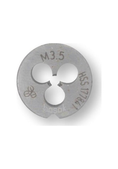 Mte M3.5 X 0.6 Pafta Normal Vidalı Hss Dın 223/b