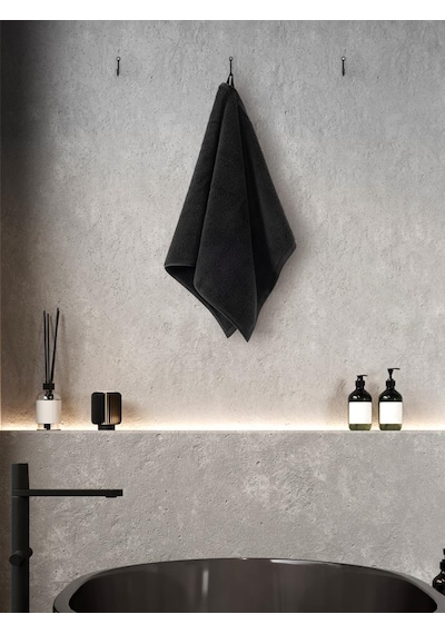 Microcotton Mora El Havlusu 50x90 Siyah