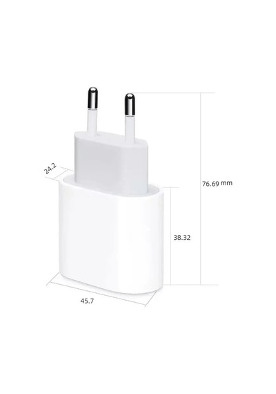 Type C 25w Şarj Aleti - Type C 25w Şarj Aleti 5468