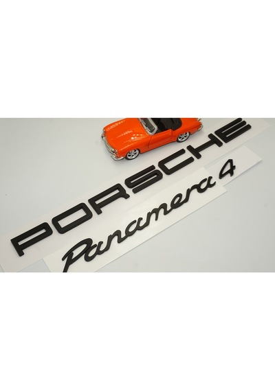 Porsche Panamera 4 Bagaj 3M 3D Abs Yazı Logo Amblem Seti (549214608)