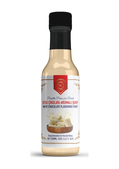 Nish Karamel, Vanilya, Çikolata, Beyaz Çikolata Aromalı Şurup 4'lü Set 4x250 Ml - Pet Şişe Diğer