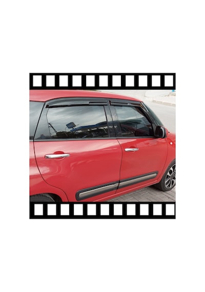 Fiat 500L Mügen Cam Rüzgarlığı 2012 - 2018 Arası 4 Lü Takım N11.13040