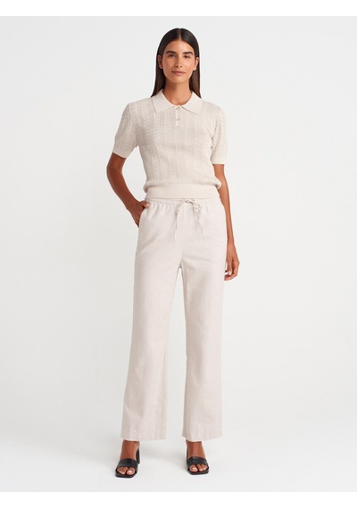 Dilvin 72144 Pijama Pantolon-taş Taş