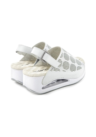 Muya Jambe Anatomik - Air Max Tabanlı Kadın Sandalet Beyaz Muya Jambe Anatomik - Air Max Tabanlı Kadın Sandalet Beyaz