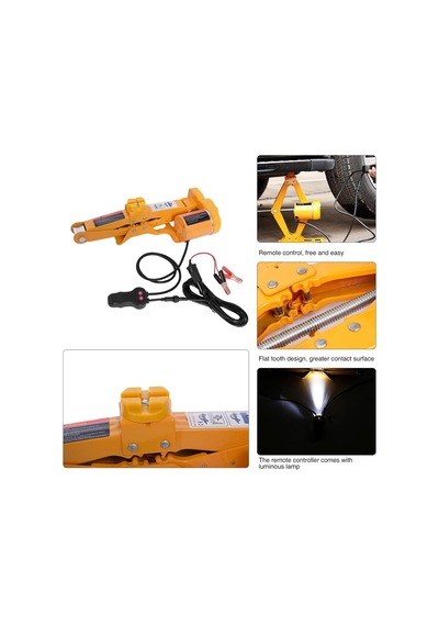 İbtaş 12 Volt 2 Ton Dc Çakmak Girişli Oto Araba Araç Yük Kaldırma Krikosu Car Electric Hydraulic Jack