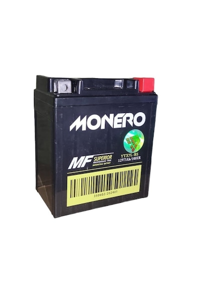 Monero 12V 7Ah 113 x 70 x 132 MM Yüksek Motosiklet Aküsü 2024 Üretim