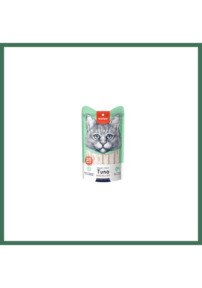 Wanpy Ton Balık Ve Deniz Taraklı Krema Kedi Ödülü 25x14 Gr Bss