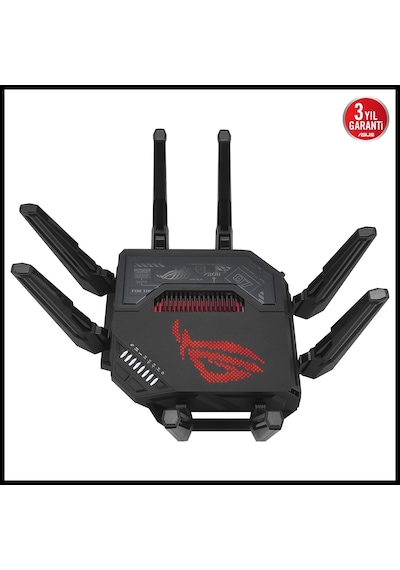 Asus Rog Rapture Gt-be98, Be25000, 24400mbps, 8xanten, Four Band, Wifi 7, Aimesh, Aiprotection Pro,