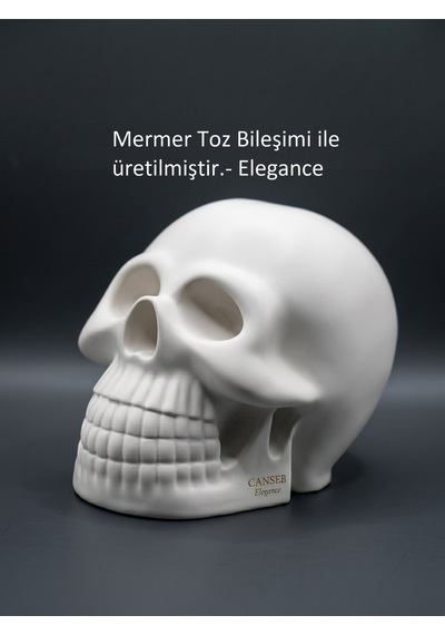 10cm Kuru Kafa Heykeli - Dekoratif Obje Biblo 76594770