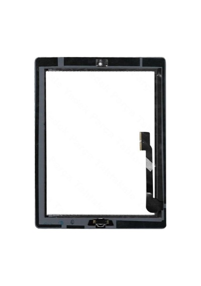 Uyumlu Apple iPad 4 A1460 Butonlu Dokunmatik Beyaz
