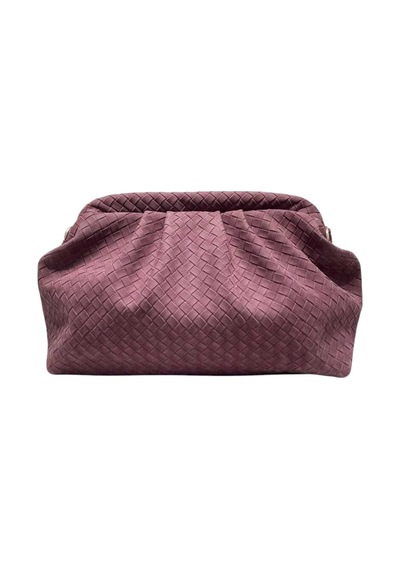Wikidays.s Moda Trendi Kapitone Dokulu Clutch Portföy Çanta Bordo