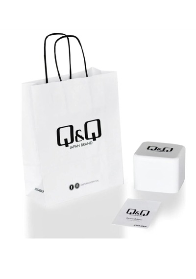 Qsq Erkek Kol Saati Metal Beyaz