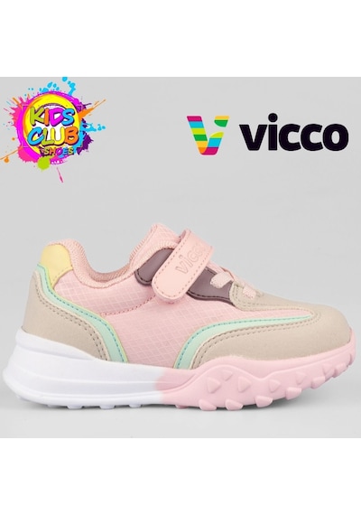 Vicco Surf Ortopedik Çocuk Spor Ayakkabı Pudra