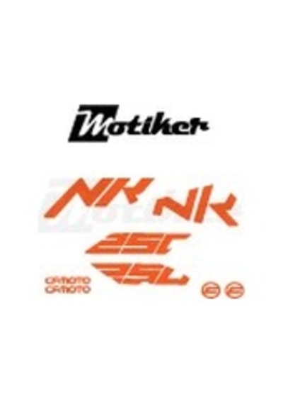 Cf Moto Nk 250 Turkuaz  Sticker Etiket Tasarım Modeli