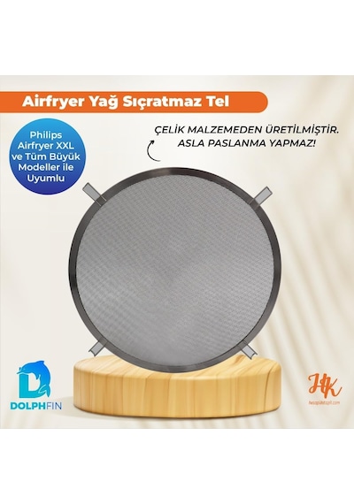 Dolphfin Airfryer Yağ Sıçratmaz Tel Xxl Modeller