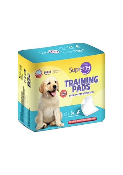 Supreme Dog Training Pads Ekstra Emici Köpek Çiş Eğitim Pedi 30'lu 60 x 90 CM