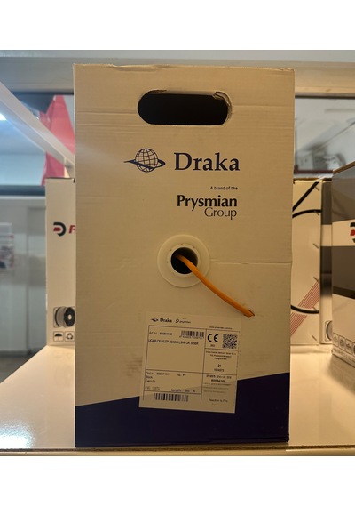 Prysmain Draka H.f Cat6 Uc400 C6 U/utp 23awg Lshf 305 M. Turuncu
