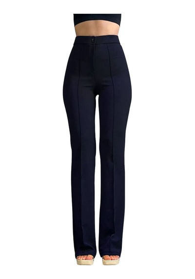 Thiffgymwear Krep Kumaş Likralı Kadın Palazzo Pantolon 3'lü Set Çok Renkli