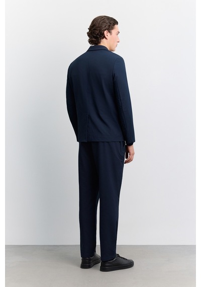 Avva Erkek Lacivert Mono Yaka Çıtçıt Kapama Kırışmayan Su İtici Teknik Kumaş Comfort Slim Fit Ceket A62y4000 Avva Erkek Lacivert Mono Yaka Çıtçıt Kapama Kırışmayan Su İtici Teknik Kumaş Comfort Slim Fit Ceket A62y4000