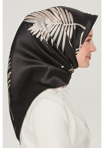 Armine Özel Nostalji Serisi Twill İpek Eşarp Modelleri 8548D-09