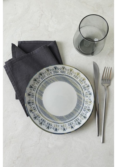 Professional Mirabella Ege Pasta Tabağı 20 Cm 6 Adet 23471 Çok Renkli