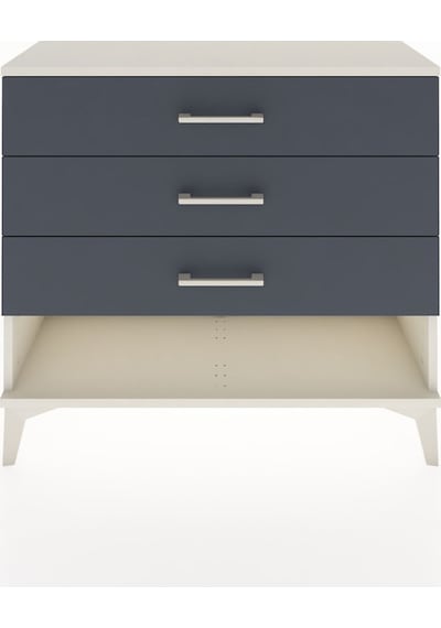 Arges Şifonyer 3 Çekmeceli 88x30x80 Aytaşı-antrasit Aytaşı