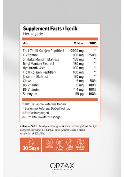 The Collagen Mushroom Glow 30 Saşe