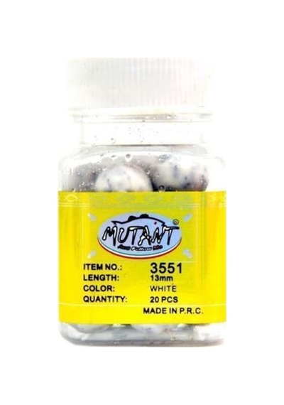 Captain Boili Walker Pls 1,3Cm White 25Li Paket